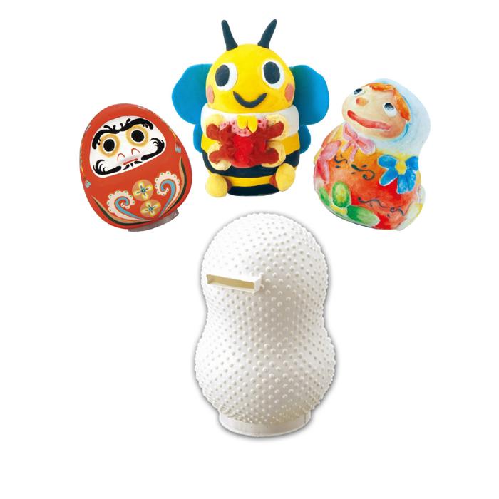 粘土の貯金箱芯材1