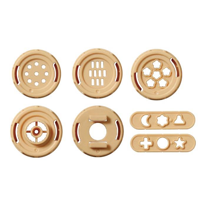 にゅにゅ～っと　くるくるねんど押し出し機3