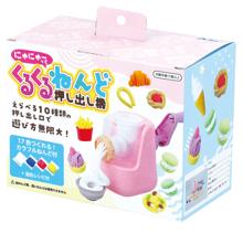 にゅにゅ～っと　くるくるねんど押し出し機