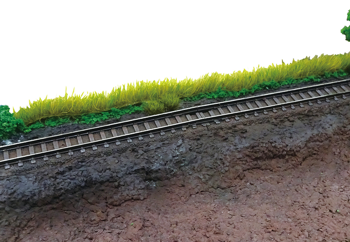 ジオラマ粘土　ジオベース　ダークブラウン　100g　小粒8