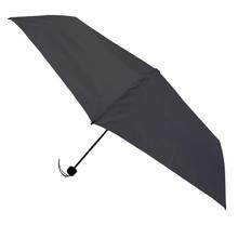 6本骨55cm　晴雨兼用　折畳み傘　黒