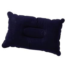 持ち運び簡単エアー枕　ネイビー