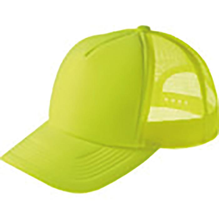 イベントメッシュキャップ　蛍光イエロー　0470