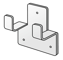 さすまた立て掛け用金具　大