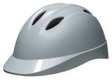自転車用ヘルメット　Chalino　ライトグレー　S−M