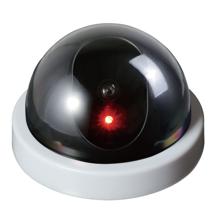 防犯ダミーカメラ　ドーム型　ホワイト