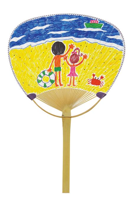 うちわ（竹製）3