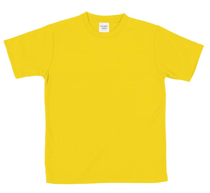 ATドライTシャツ　イエロー　L0