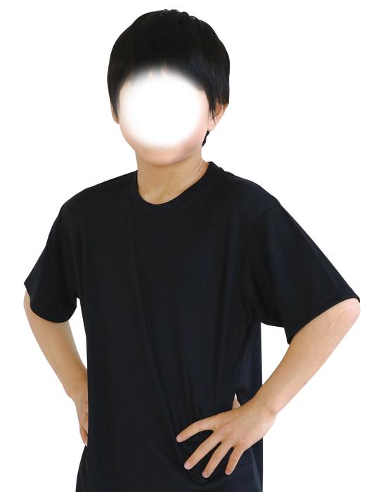 ATドライTシャツ　ブルー　150cm1