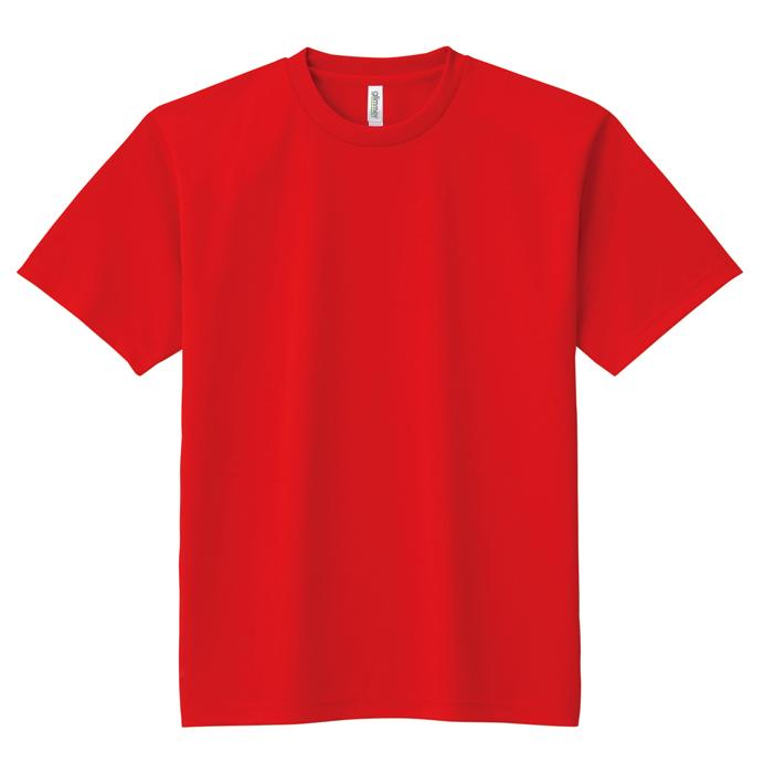 DXドライTシャツ　レッド　J0