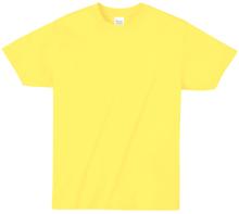ライトウェイトTシャツ　イエロー　M