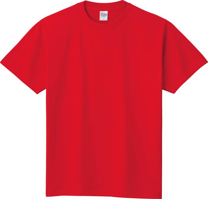 カラーTシャツ　レッド　J1
