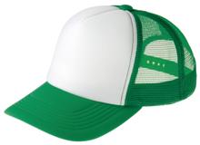 イベントメッシュキャップ　グリーン×ホワイト