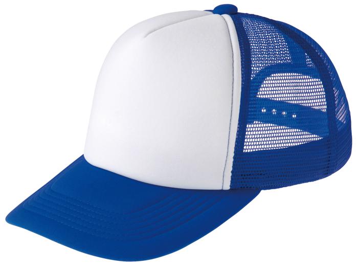イベントメッシュキャップ　ロイヤルブルー×ホワイト0