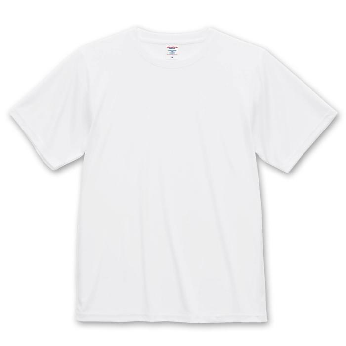 リサイクルポリエステル　Tシャツ　ホワイト　XL0