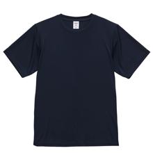 リサイクルポリエステル　Tシャツ　ネイビー　S