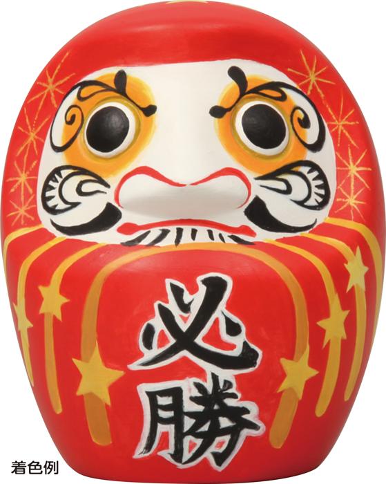 素焼きだるま貯金箱3