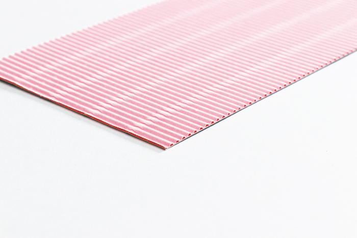 パステル片面段ボール　5色セット1