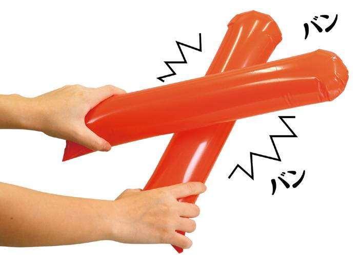 スティックバルーン　レッド0