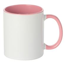 思い出カラーマグカップ大　一原稿1個　ピンク