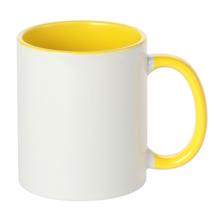 思い出カラーマグカップ大　一原稿1個　イエロー