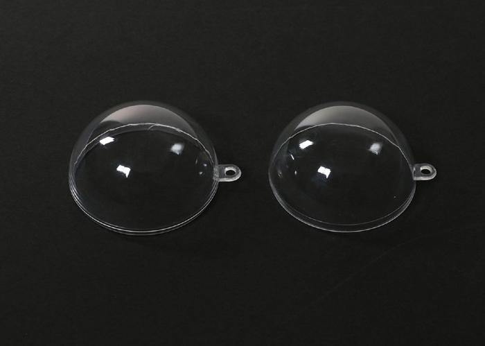 透明カプセル　ホルダー付　φ30mm　5個入1