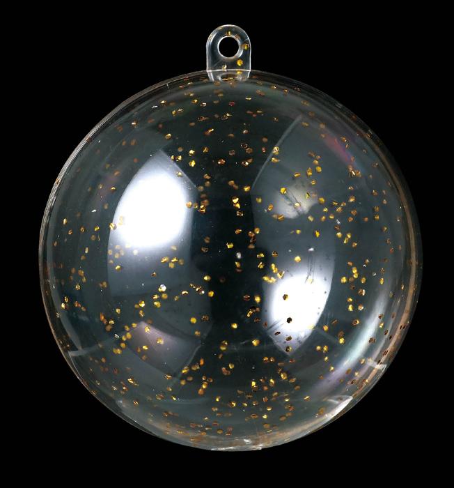 透明カプセルホルダー付　ラメ　φ70mm0