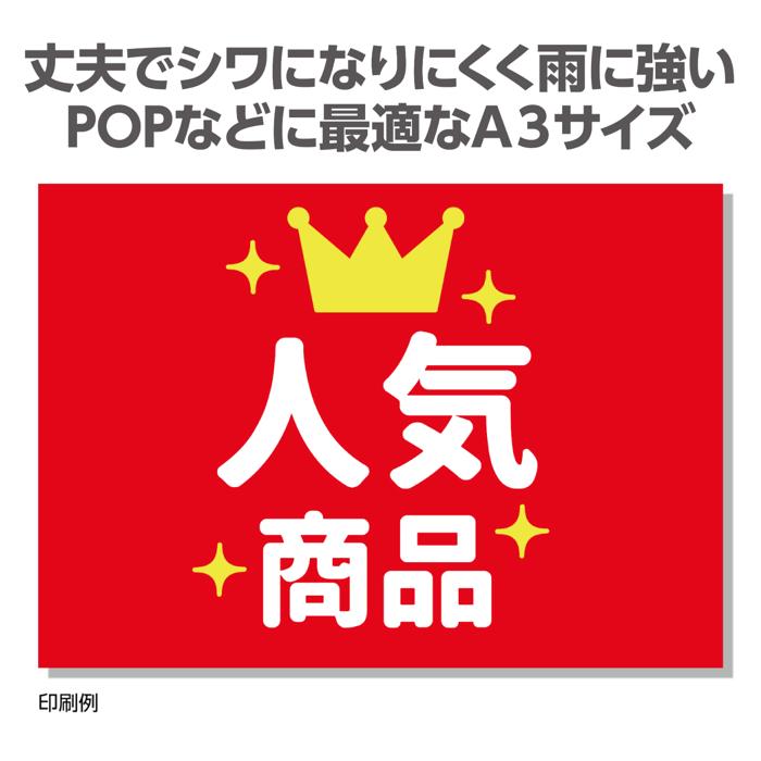 ターポリン POP 297×420mm1