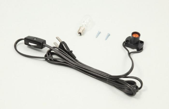 電気ソケット付コード（中間スイッチ付）0