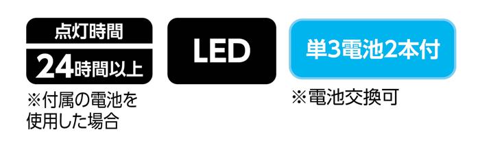 点滅パステルイルミネーションライト1