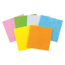 フェルトシールセット　80×80mm　6色組