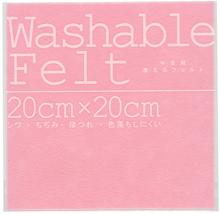 ウォッシャブルフェルト　ライトピンク