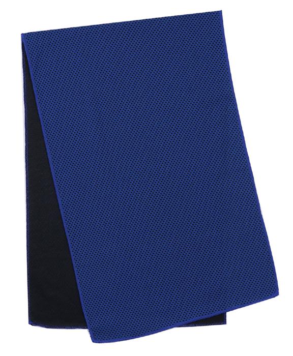 ひんやり冷感タオル　ブルー1