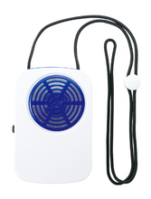 ハンズフリーポータブル扇風機（スタンド付）