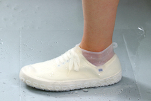 レインシューズカバー（シリコン製）　Mサイズ