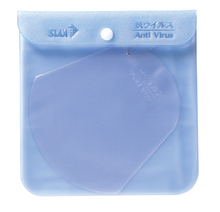 抗ウイルス加工マスクケース(立体マスク用) ブルー