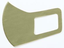 ひんやり冷感マスク　カーキ