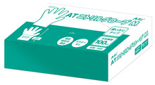 ATニトリルグローブ　Ｍ　100枚入