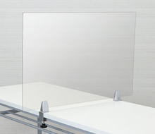 クランプ式アクリルパネルパーテーションセット　特大