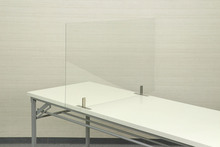 L字型スタンドパーテーションセット　大