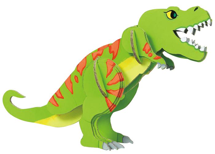 ダンボールサウルスクラフトキット　ティラノサウルス2