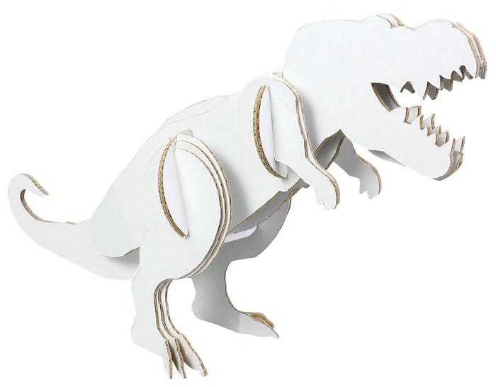ダンボールサウルスクラフトキット　ティラノサウルス4