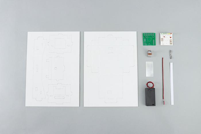 うそ発見器はんだづけ工作キット3