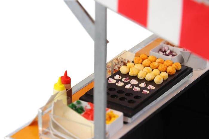 手作りミニチュア屋台キット　たこ焼き7