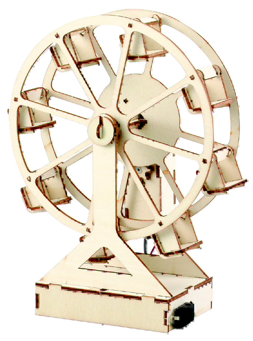 木製観覧車組立キット7