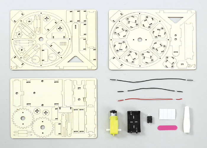 木製観覧車組立キット9