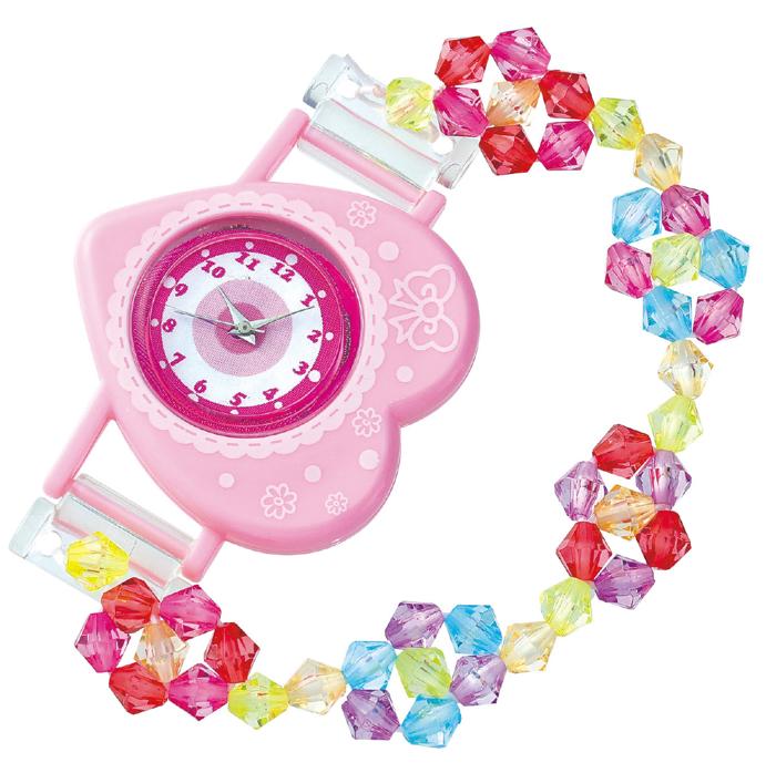 ビーズでつくるカラフル腕時計2