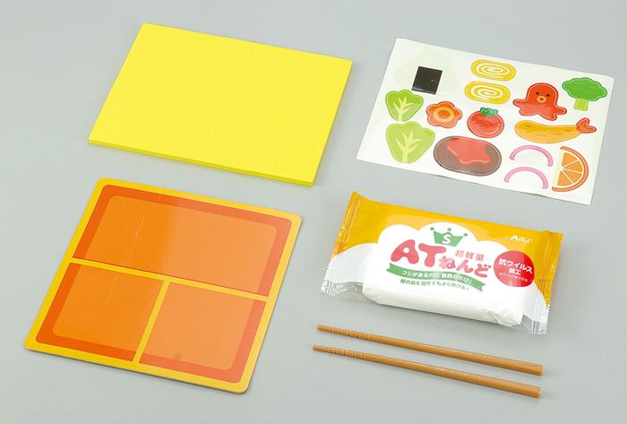 ねんどdeつくるごっこあそび　おべんとうやさん　ねんど付1