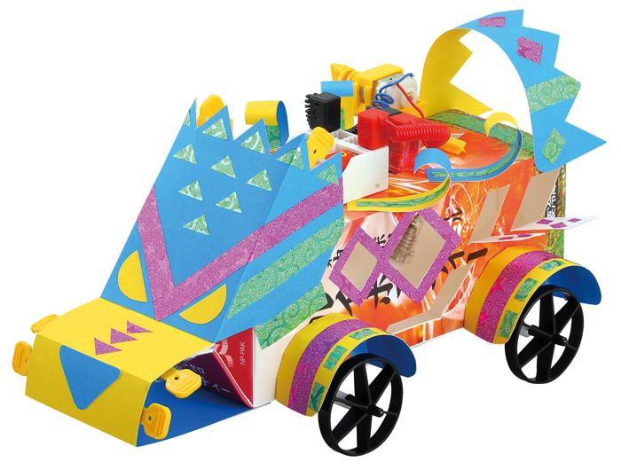 リサイクルカー工作キット1