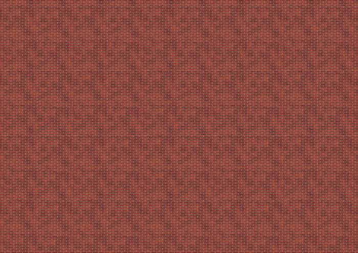 ジオラマタックシート　赤レンガ　1/50　5個組0